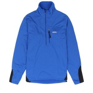 Patagonia Men’s Royal Blue Half-Zip Fleece Pullover